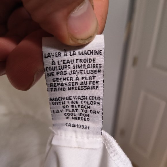 Laura Petite white mini dress with contrast striping - Picture 5 of 5